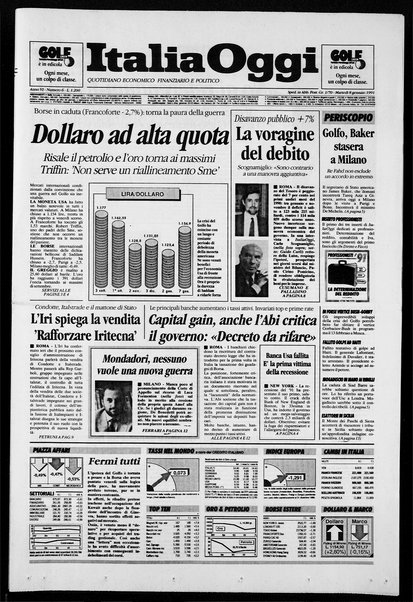 Italia oggi : quotidiano di economia finanza e politica